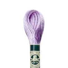 DMC 6 strand embroidery floss mouline 1008F Satin S211 Light Lavender