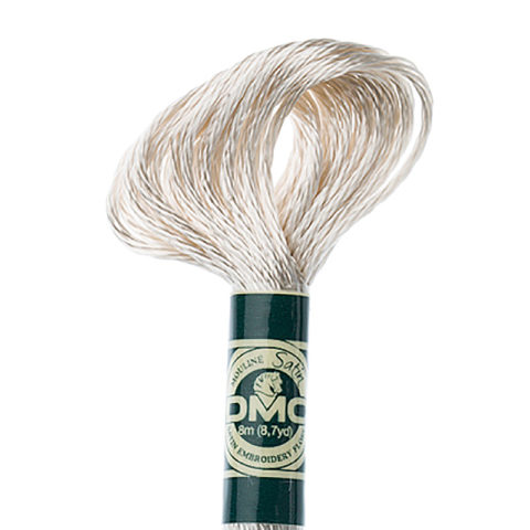 DMC 6 strand embroidery floss mouline 1008F Satin S712 Cream