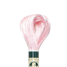 DMC 6 strand embroidery floss mouline 1008F Satin S818 Baby Pink