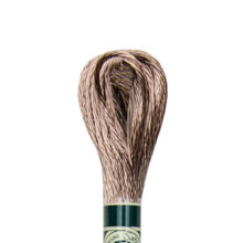 DMC 6 strand embroidery floss mouline 1008F Satin S841 Light Beige Brown