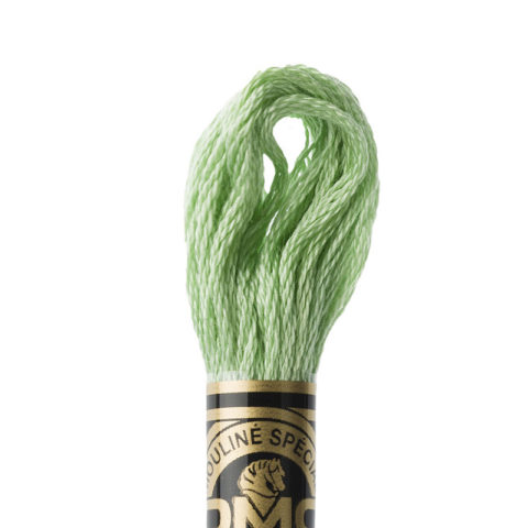 DMC 6 strand embroidery floss mouline 117 164 light forest green