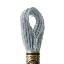 DMC 6 strand embroidery floss mouline 117 168 very light pewter