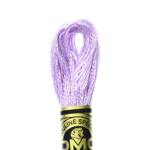 DMC 6 strand embroidery floss mouline 117 211 light lavender