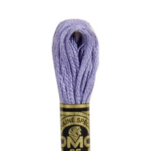 DMC 6 strand embroidery floss mouline 117 30 medium light blueberry