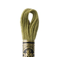 DMC 6 strand embroidery floss mouline 117 3012 Medium Khaki Green