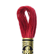 DMC 6 strand embroidery floss mouline 117 304 medium red