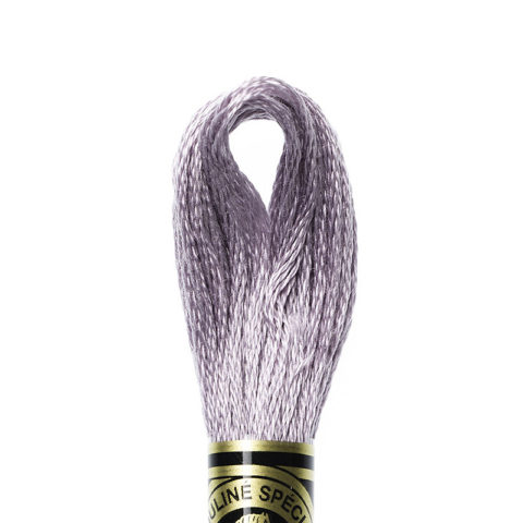 DMC 6 strand embroidery floss mouline 117 3042 Light Antique Violet