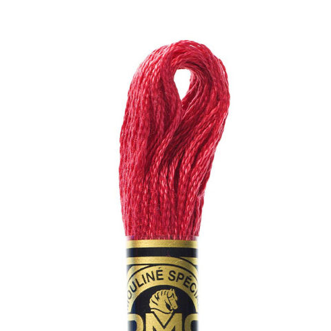 DMC 6 strand embroidery floss mouline 117 309 dark rose
