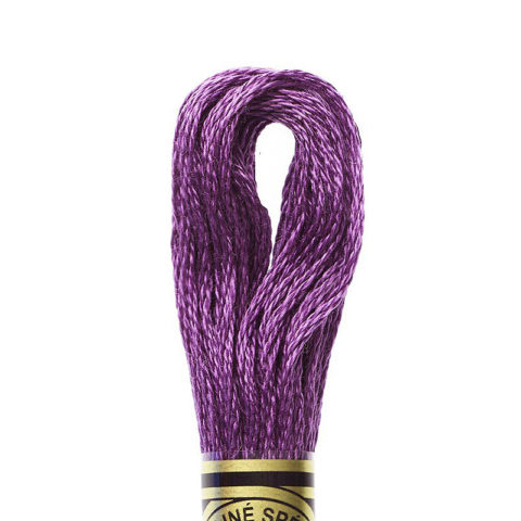 DMC 6 strand embroidery floss mouline 117 327 violet