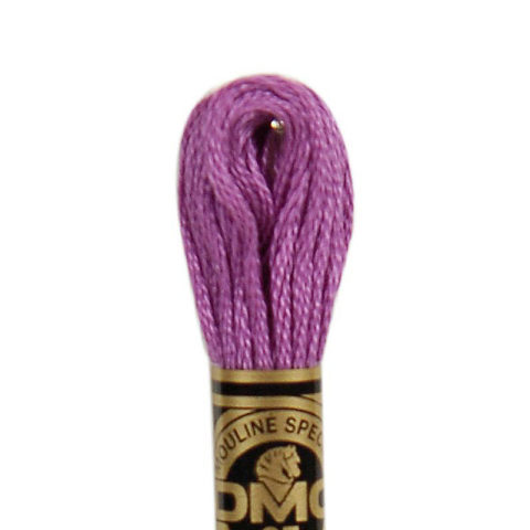 DMC 6 strand embroidery floss mouline 117 33 fuchsia