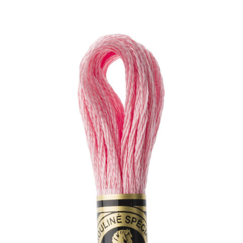 DMC 6 strand embroidery floss mouline 117 3326 Light Rose
