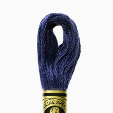 DMC 6 strand embroidery floss mouline 117 336 blue