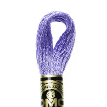 DMC 6 strand embroidery floss mouline 117 340 medium blue violet