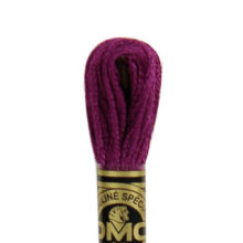 DMC 6 strand embroidery floss mouline 117 35 very dark fuchsia