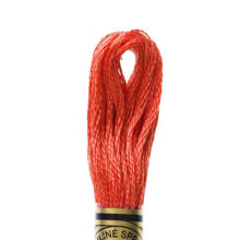 DMC 6 strand embroidery floss mouline 117 350 medium coral