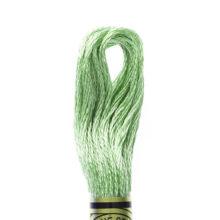 DMC 6 strand embroidery floss mouline 117 368 light pistachio green