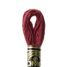 DMC 6 strand embroidery floss mouline 117 3721 Dark Shell Pink