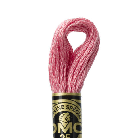 DMC 6 strand embroidery floss mouline 117 3733 Dusty Rose