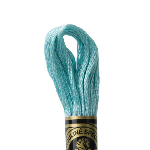 DMC 6 strand embroidery floss mouline 117 3766 Light Peacock Blue