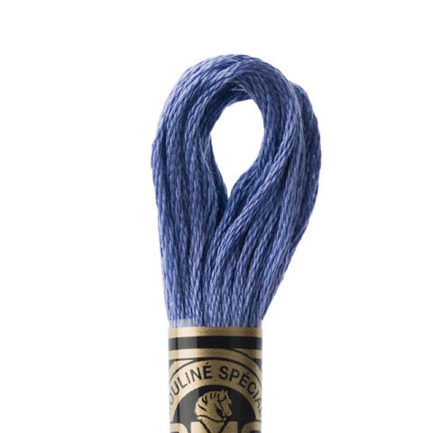 DMC 6 strand embroidery floss mouline 117 3807 Cornflower Blue