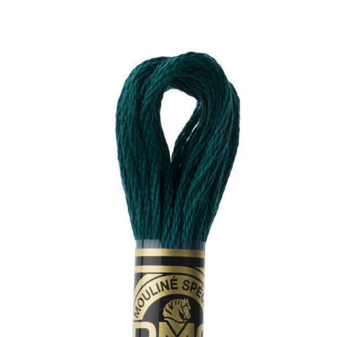 DMC 6 strand embroidery floss mouline 117 3808 Ultra Very Dark Turquoise
