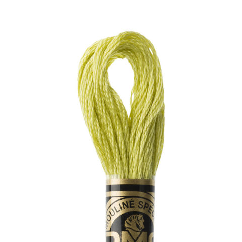 DMC 6 strand embroidery floss mouline 117 3819 Light Moss Green