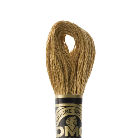 DMC 6 strand embroidery floss mouline 117 3828 Hazelnut Brown