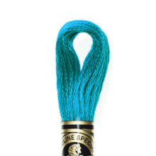 DMC 6 strand embroidery floss mouline 117 3844 Dark Bright Turquoise