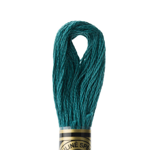 DMC 6 strand embroidery floss mouline 117 3847 Dark Teal Green