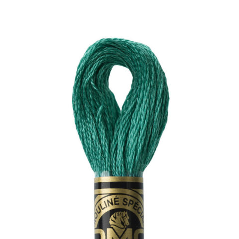 DMC 6 strand embroidery floss mouline 117 3848 Medium Teal Green