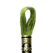 DMC 6 strand embroidery floss mouline 117 470 light avocado green