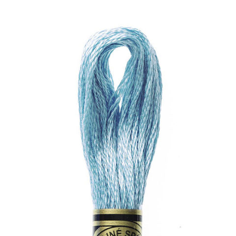 DMC 6 strand embroidery floss mouline 117 519 Sky Blue