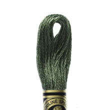 DMC 6 strand embroidery floss mouline 117 520 Dark Fern Green