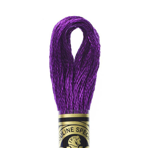 DMC 6 strand embroidery floss mouline 117 550 Very Dark Violet