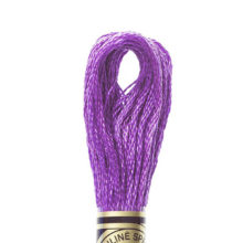 DMC 6 strand embroidery floss mouline 117 552 Medium Violet