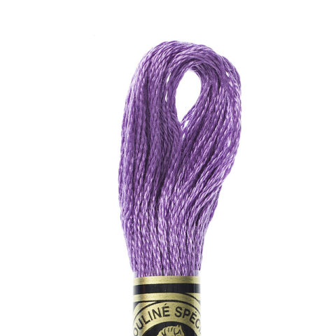 DMC 6 strand embroidery floss mouline 117 553 Violet