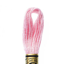 DMC 6 strand embroidery floss mouline 117 605 Very Light Cranberry