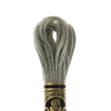 DMC 6 strand embroidery floss mouline 117 647 Medium Beaver Grey