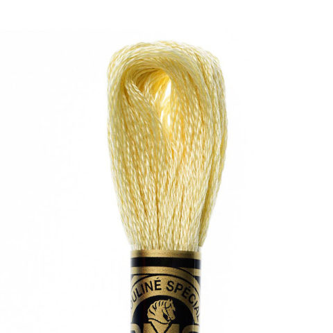 DMC 6 strand embroidery floss mouline 117 677 Very Light Old Gold