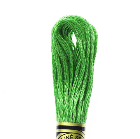 DMC 6 strand embroidery floss mouline 117 702 Kelly Green