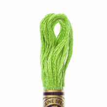 DMC 6 strand embroidery floss mouline 117 704 Bright Chartreuse