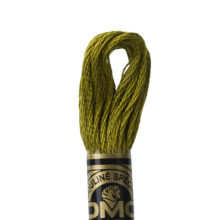 DMC 6 strand embroidery floss mouline 117 731 Dark Olive Green