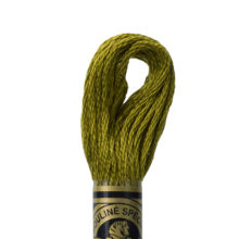 DMC 6 strand embroidery floss mouline 117 732 Olive Green