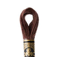 DMC 6 strand embroidery floss mouline 117 779 Brown
