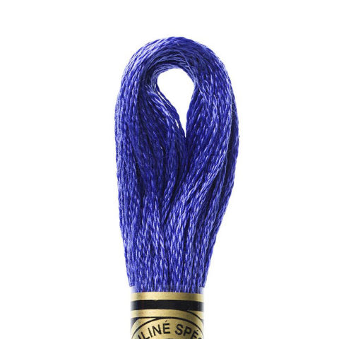 DMC 6 strand embroidery floss mouline 117 792 Dark Cornflower Blue