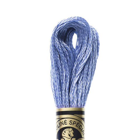DMC 6 strand embroidery floss mouline 117 793 Medium Cornflower Blue