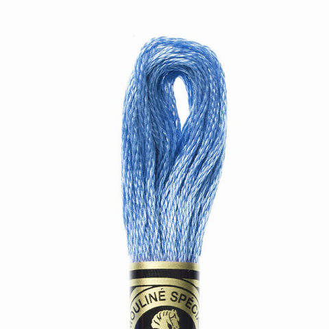 DMC 6 strand embroidery floss mouline 117 799 Medium Delft Blue