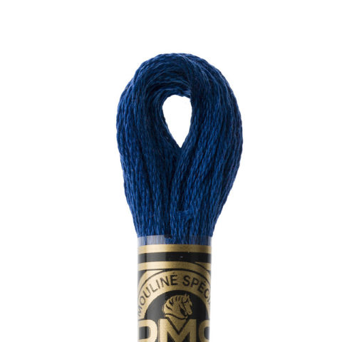DMC 6 strand embroidery floss mouline 117 803 Deep Blue