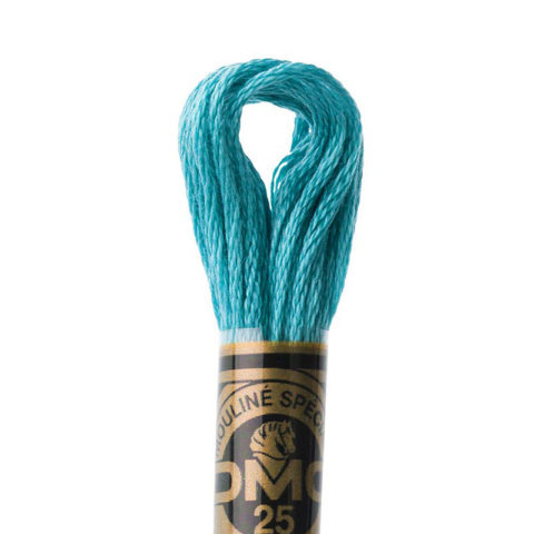 DMC 6 strand embroidery floss mouline 117 807 Peacock Blue