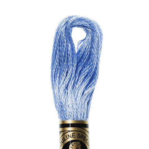 DMC 6 strand embroidery floss mouline 117 809 Delft Blue